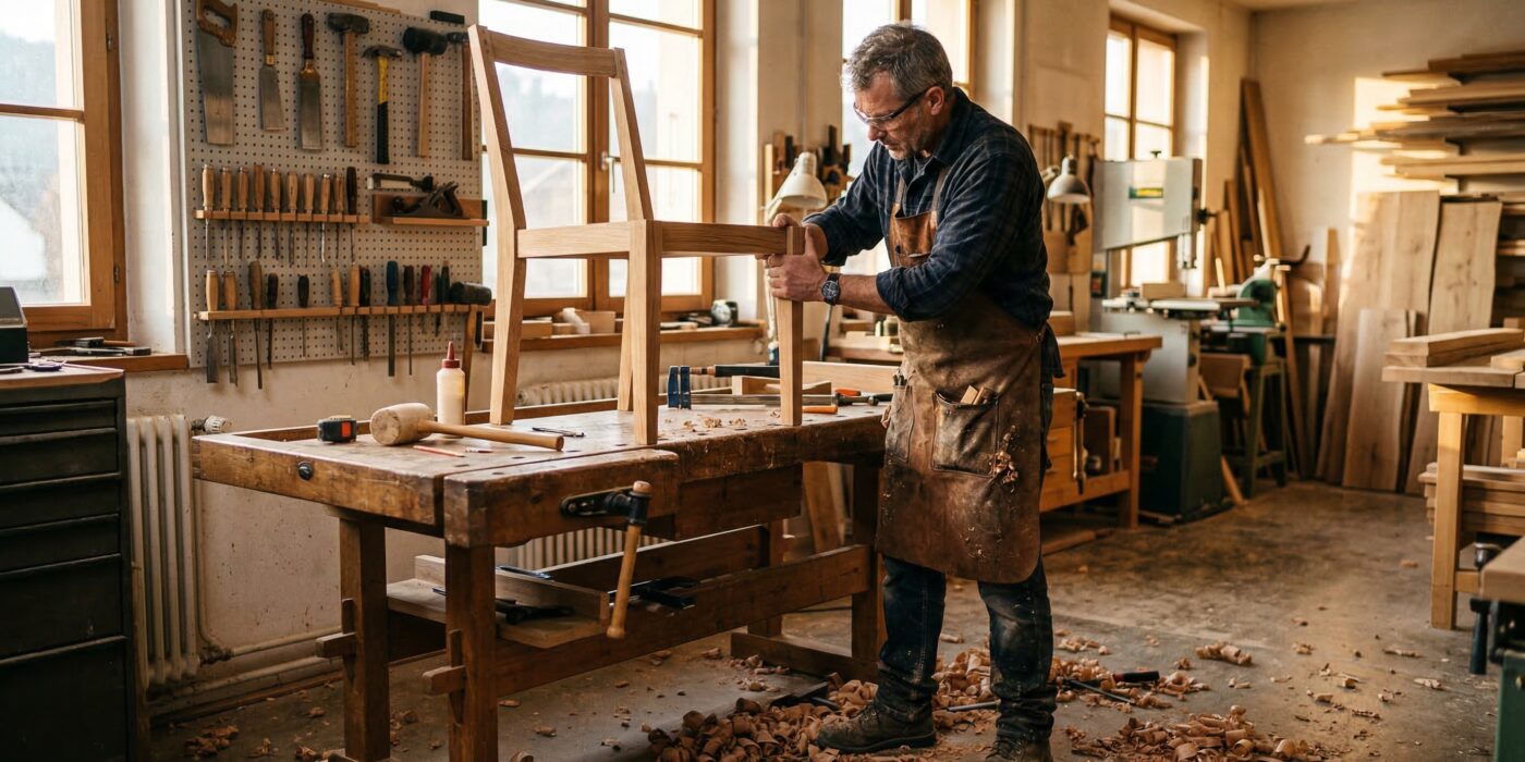 Esstisch selber bauen – HOLZMANUFAKTUR Brunner Ostschweiz
