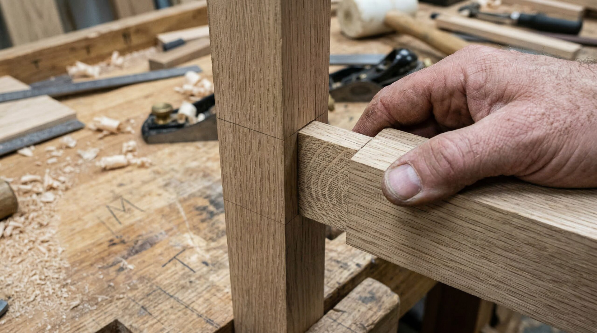 Holzdübel Verbindung – Handwerk Berg TG