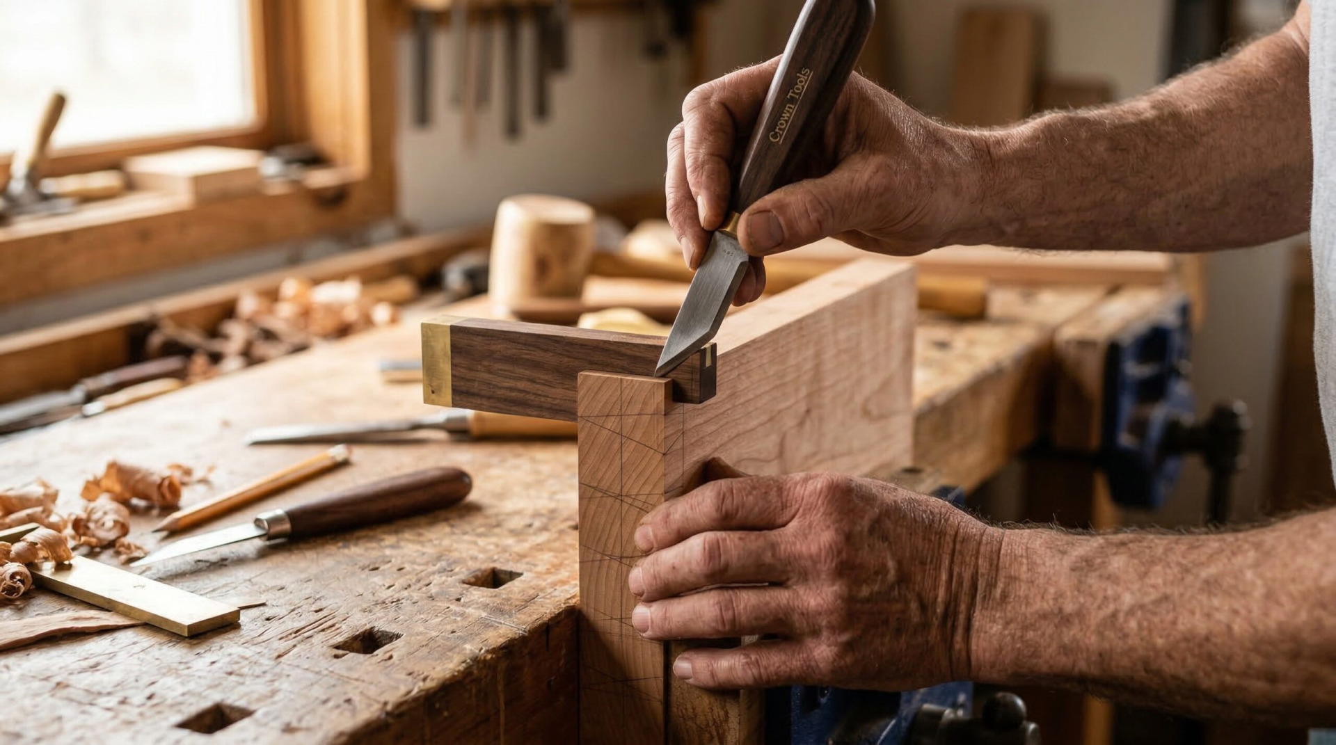 Werkzeug pflegen Schreiner | Detail – HOLZMANUFAKTUR Brunner Werkzeug pflegen Schreiner – Handwerk Berg TG
