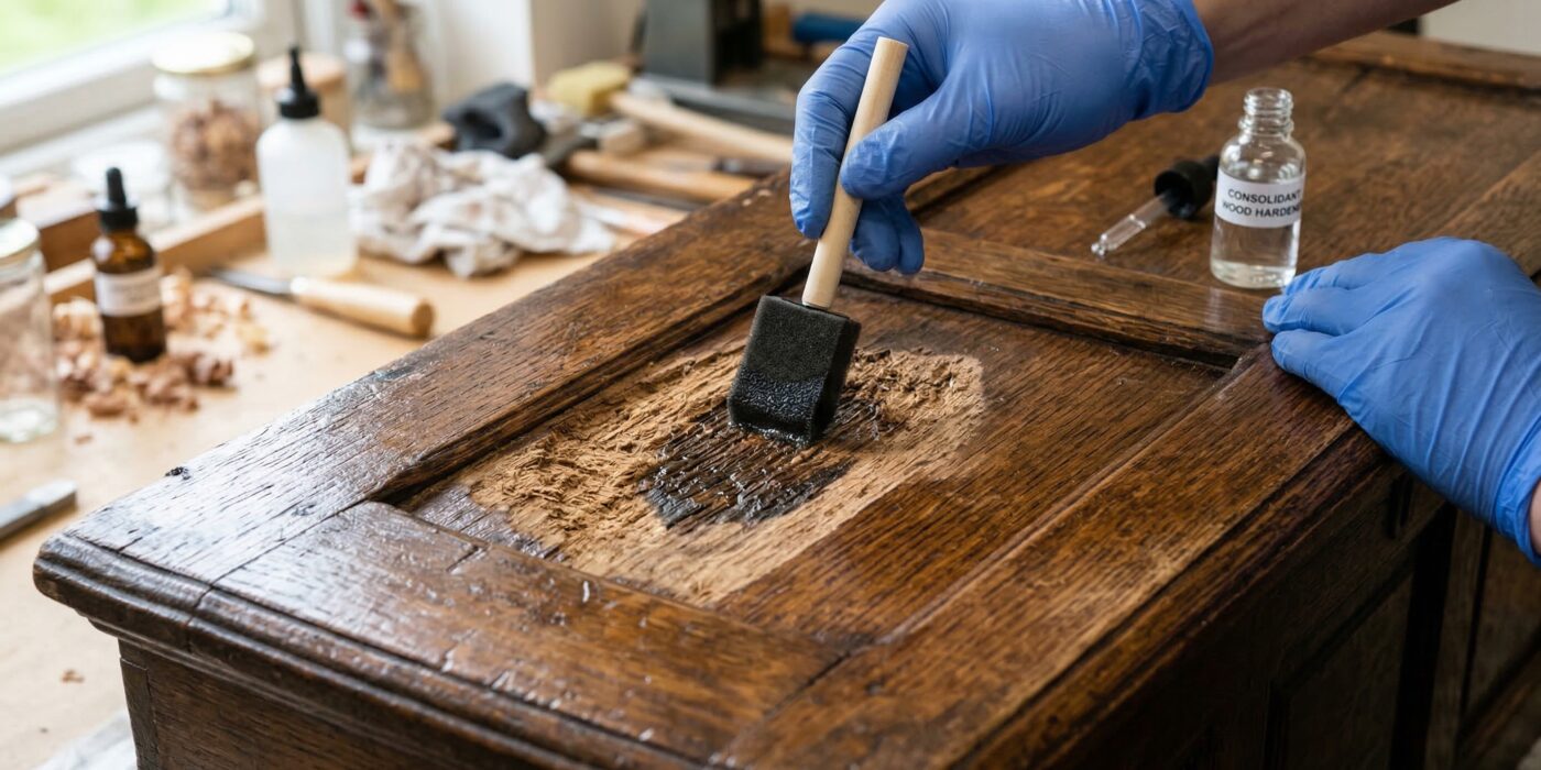 Holztisch abschleifen – HOLZMANUFAKTUR Brunner Ostschweiz