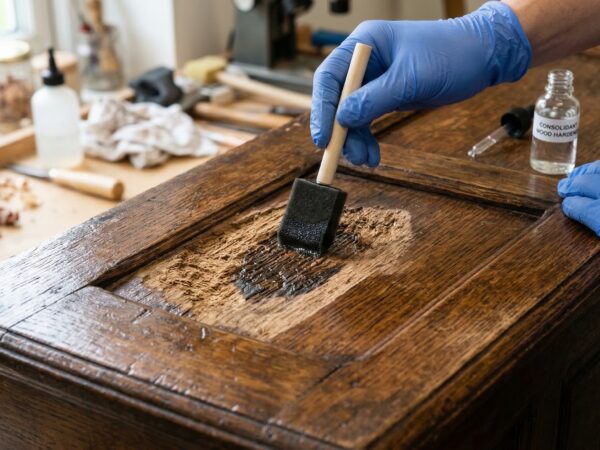 Holztisch abschleifen – HOLZMANUFAKTUR Brunner Ostschweiz