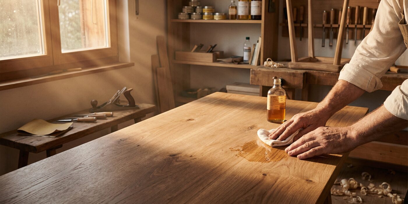 Massivholzmöbel richtig pflegen