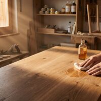 Massivholzmöbel richtig pflegen