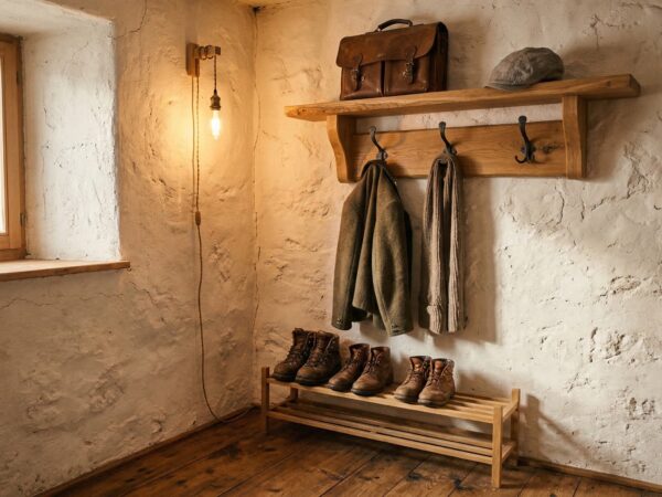 Garderobe aus Holz Ideen Wandgarderobe aus Massivholz Eiche im Eingangsbereich – HOLZMANUFAKTUR Brunner Ostschweiz